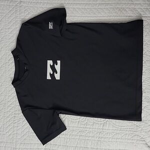 Billabong Kids UVSurf UPF 50+ Loose Fit Black Short Sleeve Swim Rashguard XL (7)